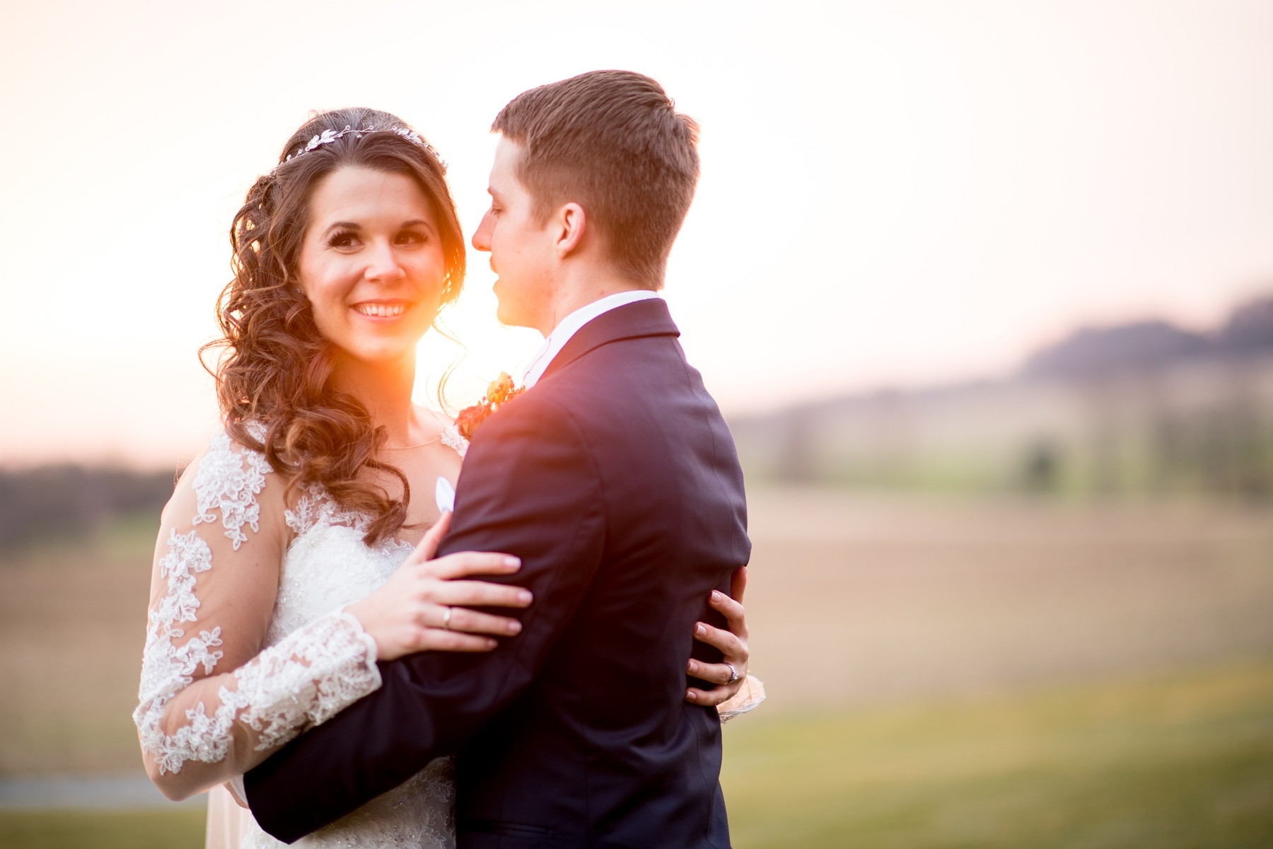 Harvest View Barn Hershey Farms Elizabethtown Pa wedding photography